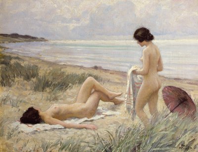 Sommer am Strand von Paul Fischer